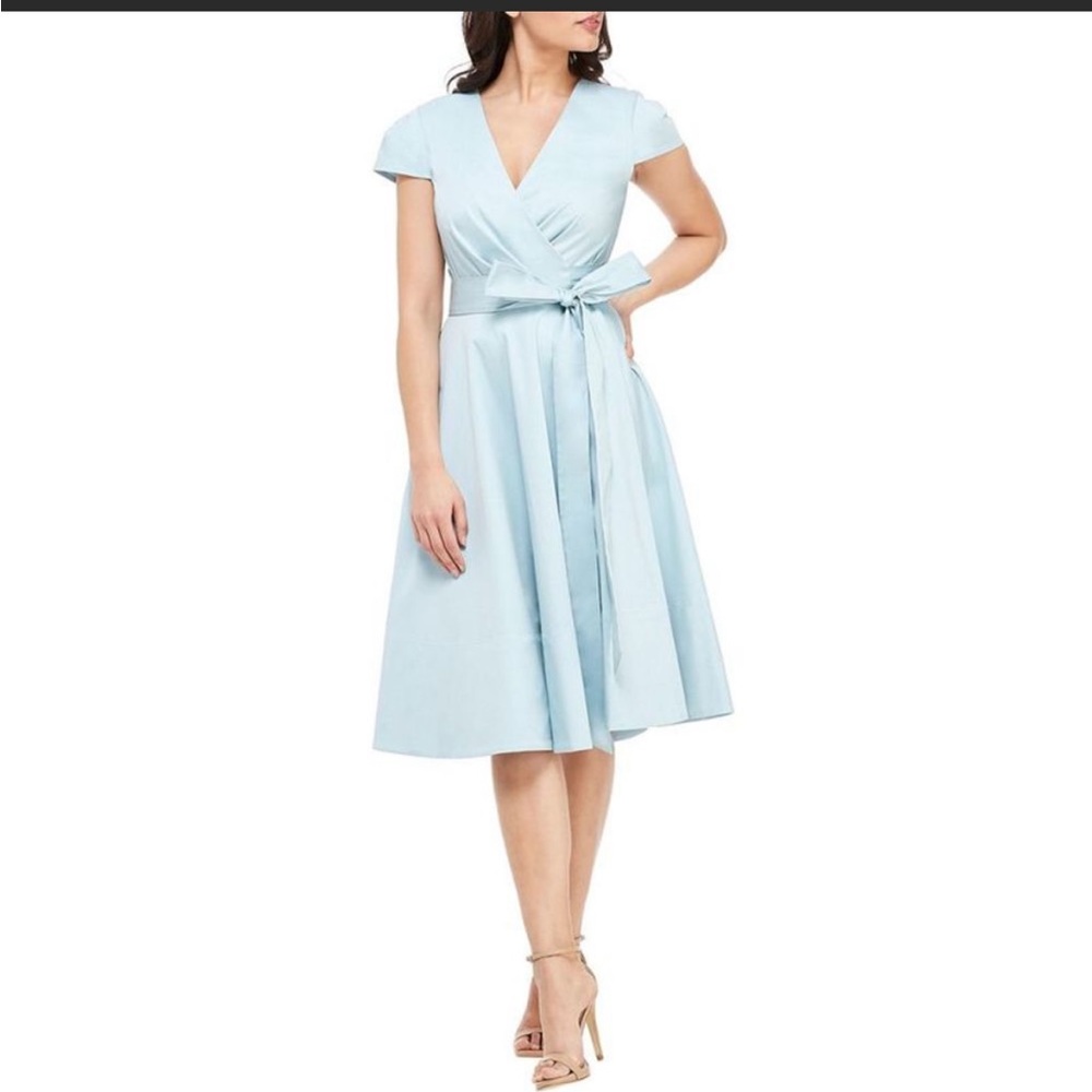 Gal Meets Glam Light Blue Mini Dress